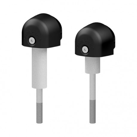 Tampons de protection de cadre route XL Bullet GB Racing ZX-25R 2020-2024, ZX-4R/RR 2024-2026