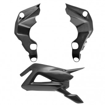 Protections de cadre et bras oscillant avec protection de chaine carbone F3 675/800 2011-2022