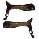 Carbon frame covers pair Kawasaki ZX-6R 2007-2008