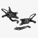 Bonamici Racing Adjustable Rearsets Honda CBR 600 RR 2007-