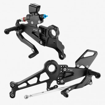 Bonamici Racing Pista EVO PLUS Fußrastenanlage für Ducati Panigale V4/R/S 2018–2026