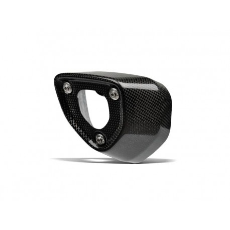 Embout end-cap carbone inférieur pour silencieux Akrapovic R1300GS 2024-2026
