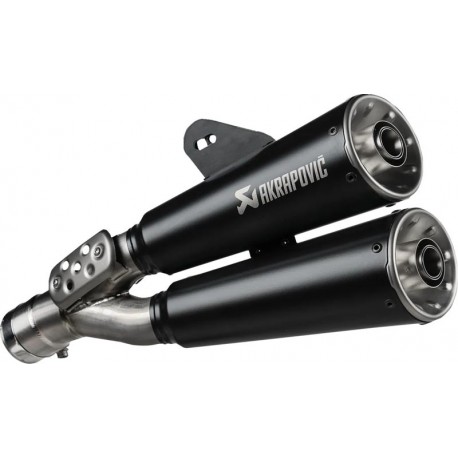 Akrapovic Slip-On Titan-Doppelauspuffanlage für Yamaha R1200 NineT 2024–2026 | Yamaha R12/G/S 2025–2026