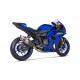 Akrapovic Stainless Steel/Titanium Racing Exhaust System without ECE for Yamaha R7 2026