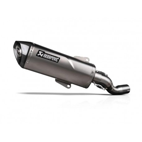 Akrapovic Stainless Steel/Carbon Fiber Exhaust System with ECE for Yamaha X-Max 125 2020–2026