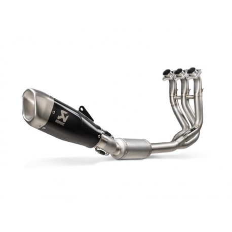 Akrapovic Trident Stainless Steel/Titanium Racing Exhaust System without ECE for Triumph 660 2021–2025
