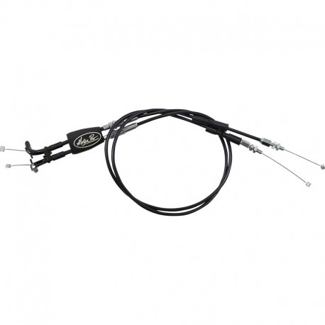 Motion Pro Rev2 Black Vinyl Throttle Push-Pull Cable Set REV2/REV3 Buell 1190RX 2014-2016