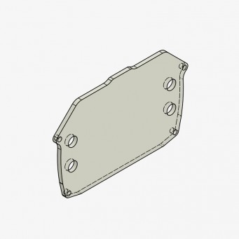 Vitre de remplacement pour Protection de tableau de bord AIM MX-M Bonamici Racing