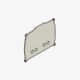 Vitre de remplacement pour Protection de tableau de bord AIM Solo 2 - Solo 2 DL Bonamici Racing