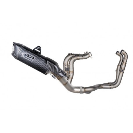 Ligne complète racing titane/carbone silencieux Force EVO SPARK RSV4,Tuono V4 2017-2026
