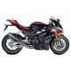 Spark Komplette Titan/Carbon-Rennsportauspuffanlage mit Force EVO Schalldämpfer für Aprilia RSV4 | Tuono V4 2017-2026