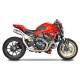 Spark MotoGP Dual Exhaust System + Non-Catalyzed Tailpipe, High-Mounted, for Ducati Monster 1200 R 2016–2019