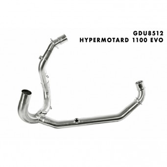 Spark Stainless Steel Racing Headers Ducati Hypermotard 1100 Evo/SP 2007–2012