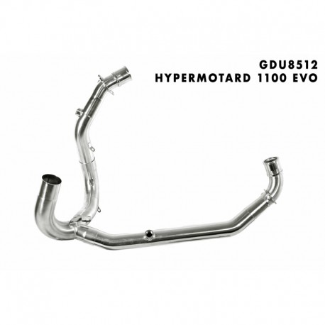 Collecteur racing inox Hypermotard 1100 Evo/SP 2007-2012