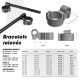 Bonamici Durchmesser Clip-On-Lenker & -Lenkerstummel 26 mm 6,5° 50 mm