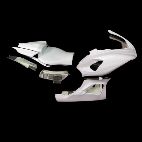 Kit carénage racing complet fibre de verre Sebimoto complet pour Yamaha R7 2021-2025