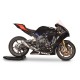 Spark Exhaust 3/4 Kit Ø60 mm Auspuffanlage Edelstahl/Titan Linkrohr mit Force/Grid-O/Moto-GP Schalldämpfer ohne ABE YZF-R1 2015-