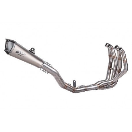 Ligne complète inox ou titane ZX6R 2009-2016, ZX6R 636 2013-2016, 2019-2020 SPARK