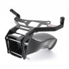 Araignée racing aluminium + entrée d'air fibre de verre noire DB Holders Daytona 675 2006-2012