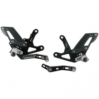 LightTech Fußrastenanlage für die Speed ​​Triple RR/RS 1200 2021–