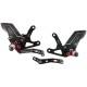 LightTech Fußrastenanlage für die Speed ​​Triple RR/RS 1200 2021–