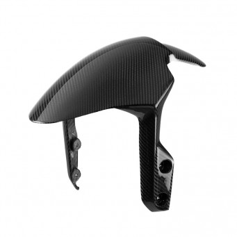 Garde boue avant carbone brillant LighTech Triumph Speed ​​Triple 1200 RR / RS / RX 2021– | Street Triple 765 RX 2026-