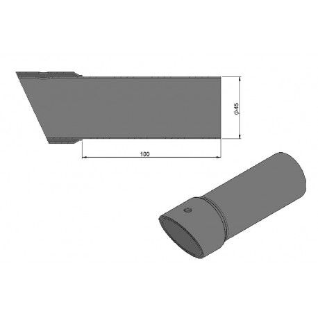 Chicane dB-Killer pour silencieux Grid-O SPARK