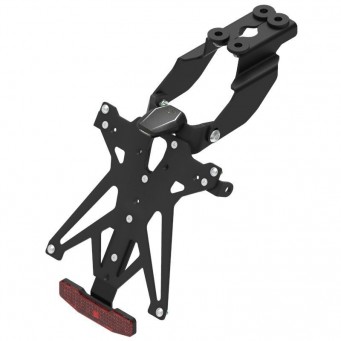 LighTech Adjustable License Plate Bracket for Z1000 2010-2013| Ninja 1000 SX | Z1000 SX 2011-2019 | Versys 650 2022-