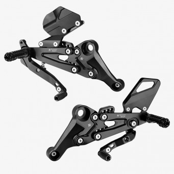 Commandes reculées Bonamici Racing Aprilia RS660 2020- | Tuono 660 2021-