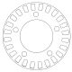 Healtech Sensorscheiben-Set für AR-Assistent OHNE ABS Suzuki 600/750/1000/1300/1400