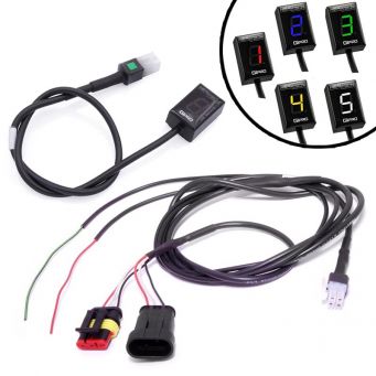 Healtech gear indicator GIpro X-type G2 with shift light function Ducati