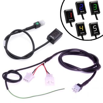 Healtech gear indicator GIpro X-type G2 with shift light function Honda