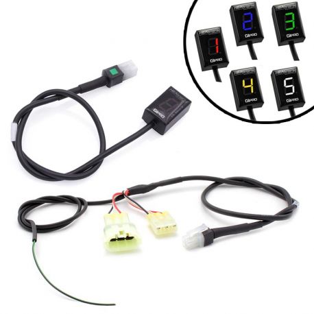 Indicateur de rapport engagé GIPRO X-type G2 avec fonction shift light HEALTECH CBR125R, CBR150R 2010-2016