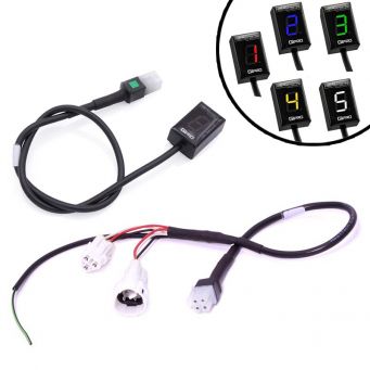 Indicateur de rapport engagé GIPRO X-type G2 avec fonction shift light HEALTECH KTM