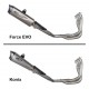 Spark Exhaust racing 3/4 Kit + FORCE EVO silencer Street Triple 765 R/S/RS/Moto2 edition 2017-